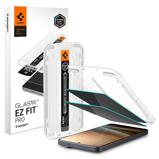 Spigen GLAS.tR EZ Fit HD Privacy 2PCS Samsung Galaxy S6 - Black