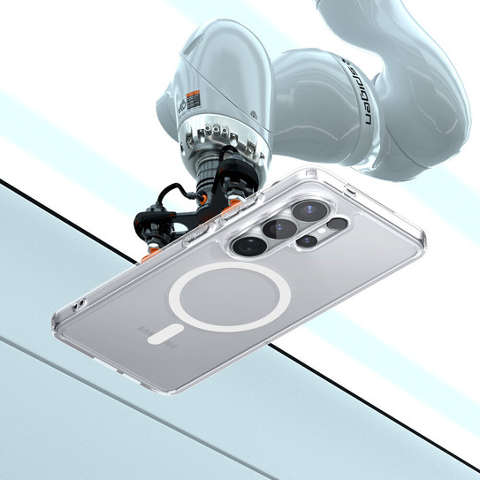 Spigen Ultra Hybrid MagSafe Case Samsung Galaxy S26 Ultra - Clear Case / White Ring
