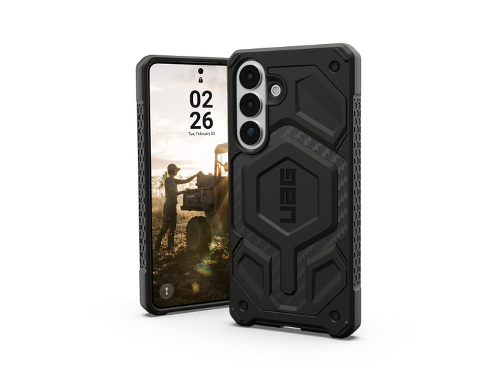 UAG Monarch Pro Case Samsung Galaxy S26+ Plus - Carbon Fiber