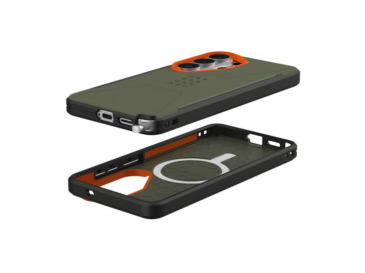 UAG Civilian Case Samsung Galaxy S26 Ultra - Olive/Orange