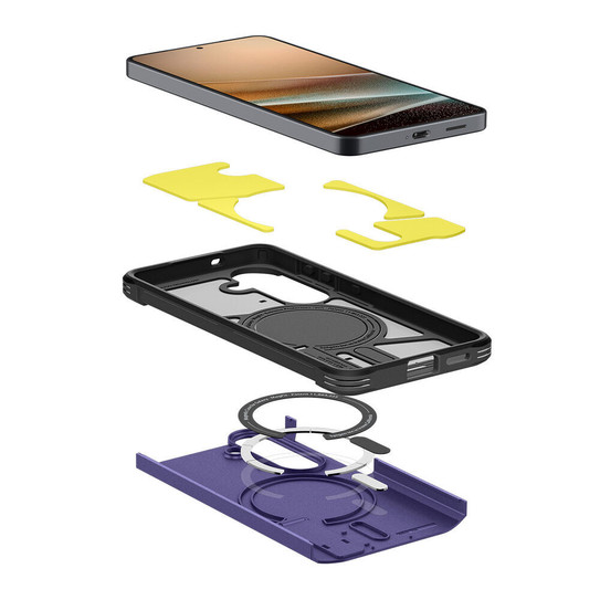 Spigen Tough Armor MagSafe Case Samsung Galaxy S26 - Ash Violet