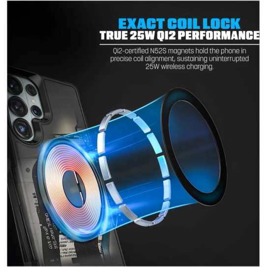 Encased SlimShield Case Samsung Galaxy S26 Ultra with Belt Clip Holster - Clear