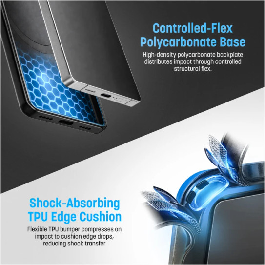 Encased SlimShield Case Samsung Galaxy S26+ Plus with Belt Clip Holster - Black