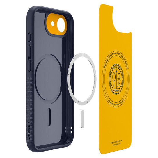 Spigen Nano Pop MagSafe Case iPhone 17e/ 16e - Blueberry Navy