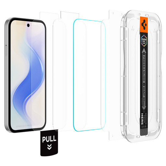 Spigen Glas.tR EZ Fit 2 Pcs Glass Screen Protector Google Pixel 10a - Clear