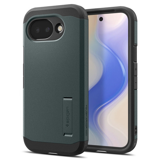 Spigen Tough Armor MagSafe Case Google Pixel 10a - Abyss Green