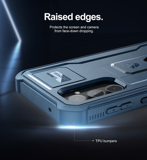 Dexnor Armor Shield Case Samsung Galaxy S23 FE With Screen Protector - Blue