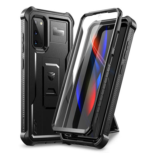 Dexnor Rugged Armor Case Samsung Galaxy S20 FE - Black