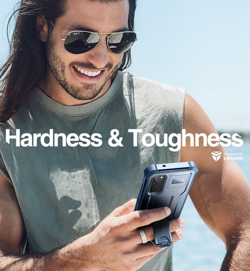 Dexnor Rugged Armor Case Samsung Galaxy S20 FE - Blue