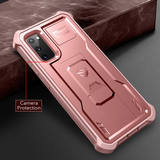 Dexnor Rugged Armor Case Samsung Galaxy S20 FE - Pink