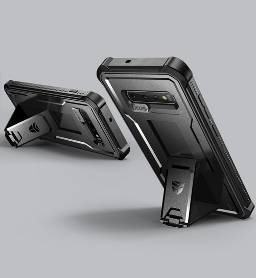 Dexnor Rugged Armor Case Samsung Galaxy S10 - Black