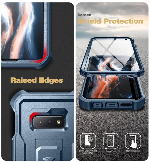 Dexnor Rugged Armor Case Samsung Galaxy S10e - Blue