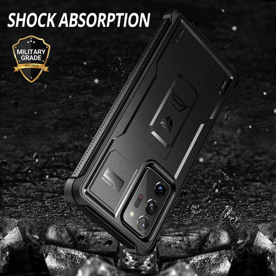 Dexnor Rugged Armor Case Samsung Galaxy Note 20 Ultra - Black