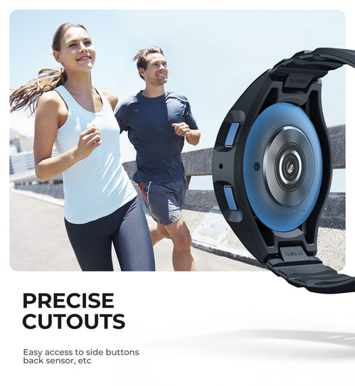 Dexnor Sports Band Case Samsung Galaxy Watch 6 44mm - Blue