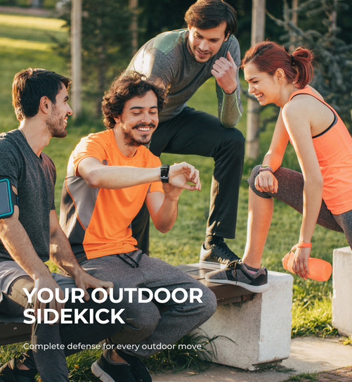 Dexnor Sports Band Case Samsung Galaxy Watch 6 44mm - Green