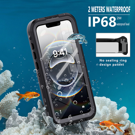 Krakatoo Dot WaterProof Case iPhone 17e - Black