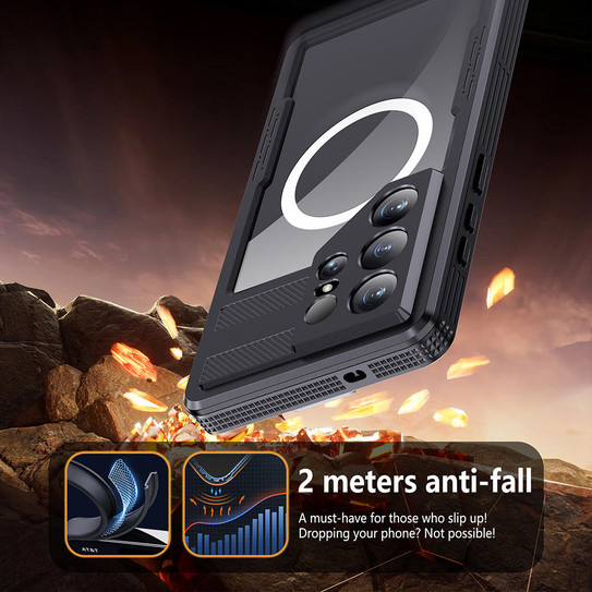 Krakatoo Mars Waterproof Case Samsung Galaxy S26 Ultra - Black