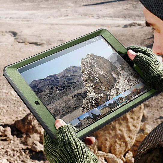 Supcase UB Pro Rugged Case iPad 10.2" 7th/8th/9th Gen with Built-in Screen Protector & Kickstand - Dark Green