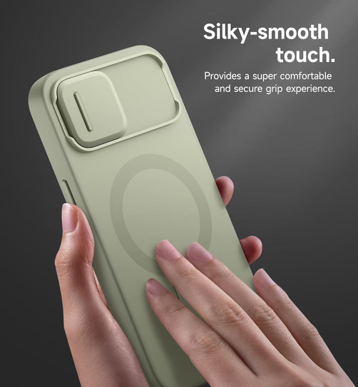 Suritch Flex Armor Case iPhone 17e/16e with Camera Cover and Adjustable Kickstand - Green