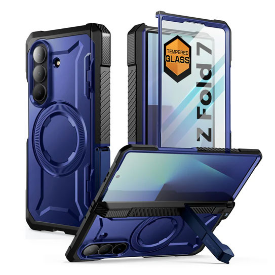 Supcase UB Grip MagSafe Case Samsung Galaxy Z Fold7 - Azure