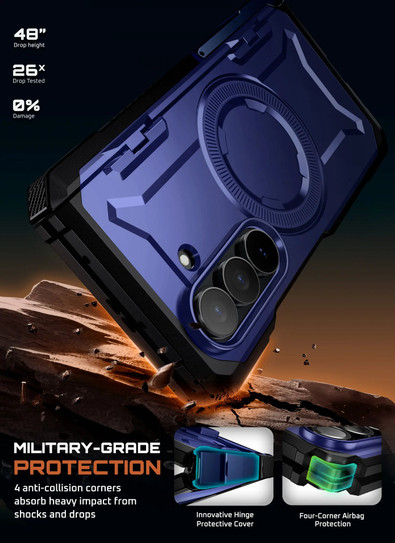 Supcase UB Grip MagSafe Case Samsung Galaxy Z Fold7 - Azure