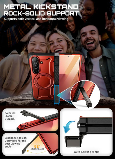 Supcase UB Grip MagSafe Case Samsung Galaxy Z Fold7 - Ruddy