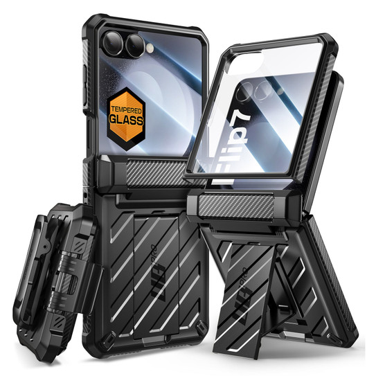 Supcase UB Pro Case Samsung Galaxy Z Flip7 - Black