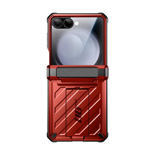 Supcase UB Pro Case Samsung Galaxy Z Flip7 - Metallic Red