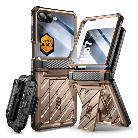 Supcase UB Pro Case Samsung Galaxy Z Flip7 - Desert