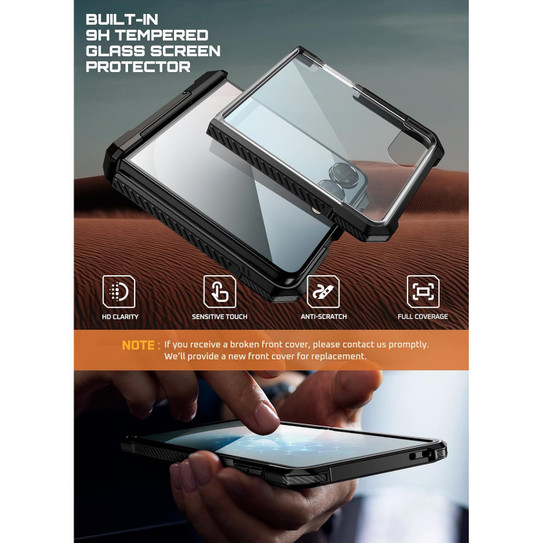Supcase UB Grip Case Samsung Galaxy Z Flip7 - Black