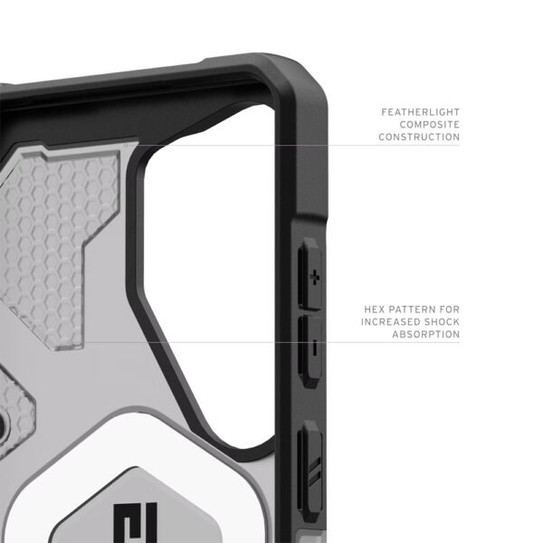 UAG Pathfinder Case Samsung Galaxy S26 Ultra - Clear/Ash