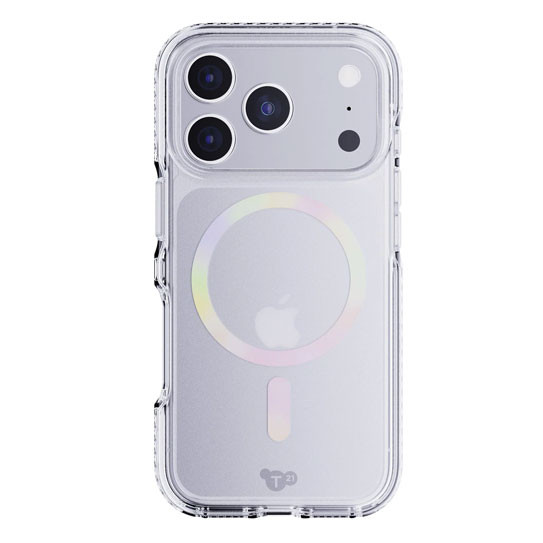 Tech21 EvoCrystal MagSafe Case iPhone 17 Pro - Iridescent