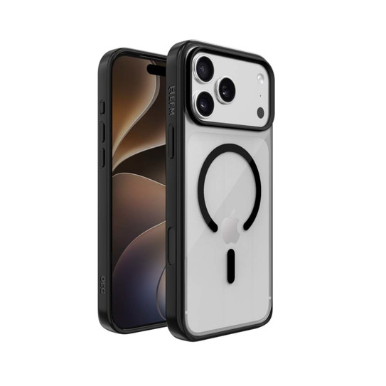 EFM Toronto Case iPhone 18 Pro Max - Black/Clear