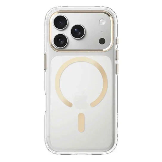 EFM Volta with D3O Zero Case iPhone 18 Pro - Clear Gold