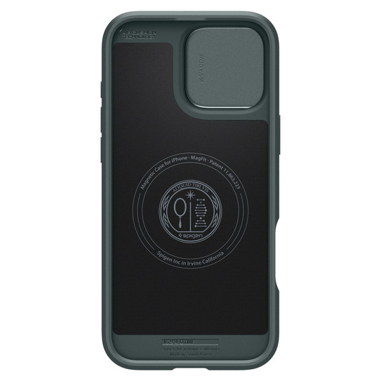 pigen Optik Armor (MagFit) MagSafe Case iPhone 16 Pro Max - Abyss Green