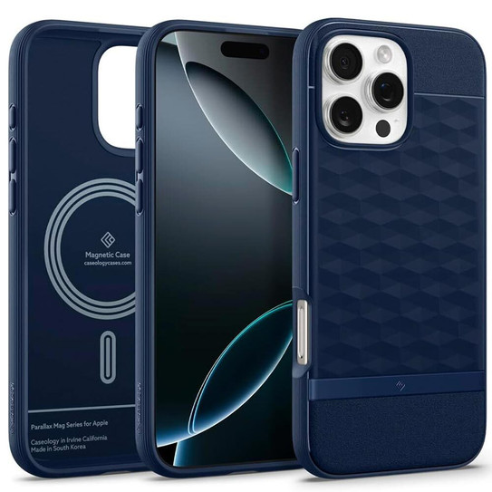 Spigen Caseology Parallax MagSafe Case iPhone 16 Pro Max - Midnight Blue 