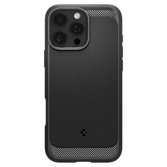 Spigen Rugged Armor MagSafe Case iPhone 16 Pro Max - Black