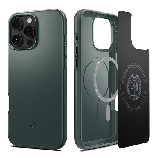 Spigen Thin Fit MagSafe Case iPhone 16 Pro Max - Abyss Green