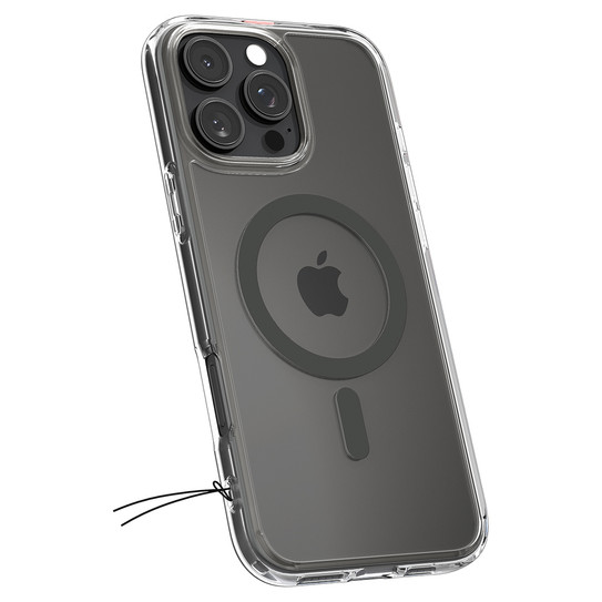 Spigen Ultra Hybrid MagSafe Case iPhone 16 Pro Max - Clear/ Graphite Ring