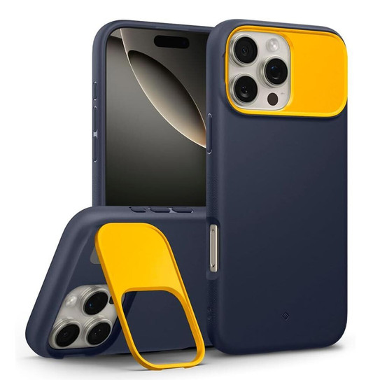 Spigen Caseology Nano Pop Kickstand Case iPhone 16 Pro Max - Blueberry Navy