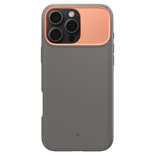 Spigen Caseology Nano Pop Kickstand Case iPhone 16 Pro Max - Papaya Grey