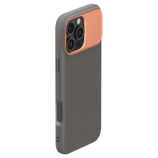 Spigen Caseology Nano Pop Kickstand Case iPhone 16 Pro Max - Papaya Grey