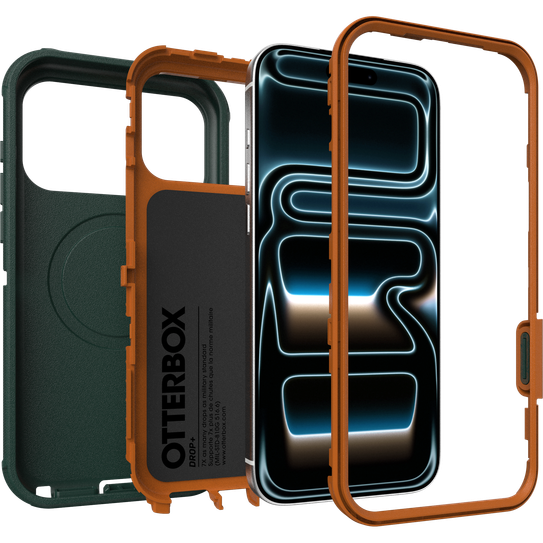 Otterbox Defender Pro with Magnets & Camera Control Case iPhone 18 Pro Max - Green
