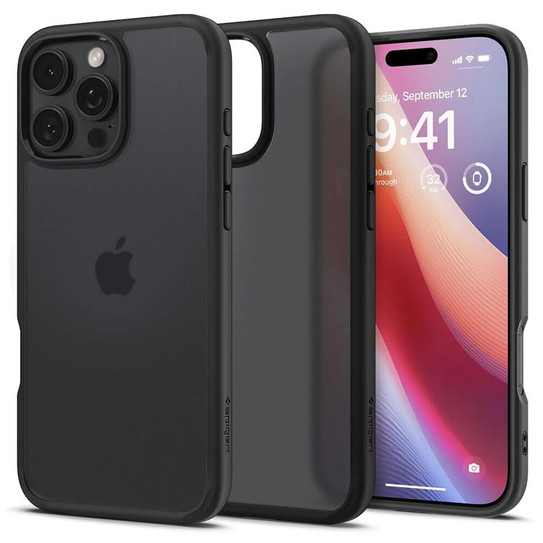 Spigen Ultra Hybrid Case iPhone 16 Pro Max - Frost Black