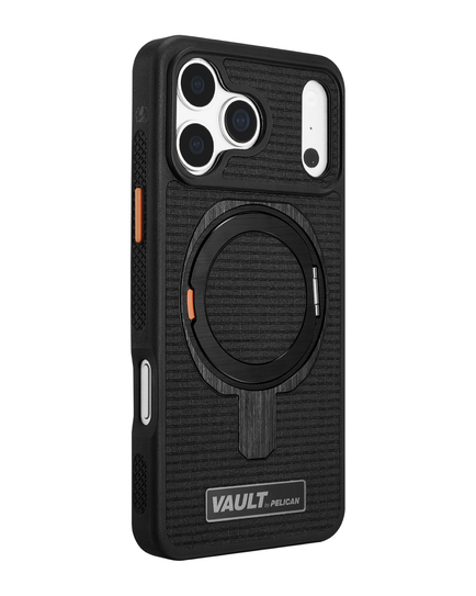 Pelican Vault MagSafe with Stand Case iPhone 18 Pro Max/17 Pro Max - Black