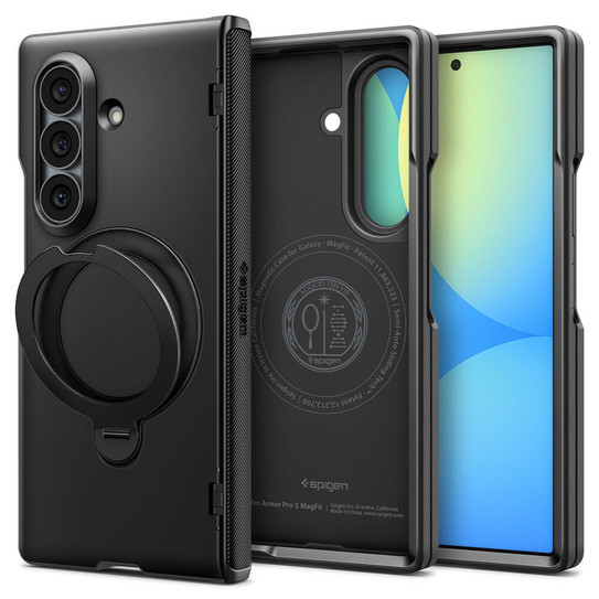 Spigen Slim Armor Pro S MagSafe Case Samsung Galaxy Z Fold8 Ultra - Black