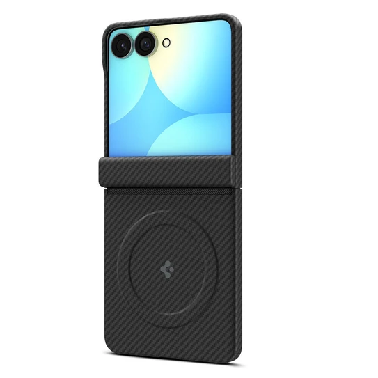 Spigen Airskin Aramid MagSafe Case Samsung Galaxy Z Flip8 - Black