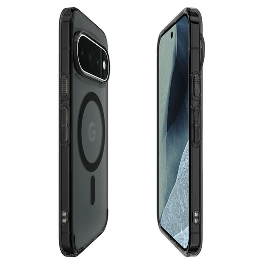 Spigen Ultra Hybrid Metal Ring MagFit Case Google Pixel 11 Pro XL - Frost Black