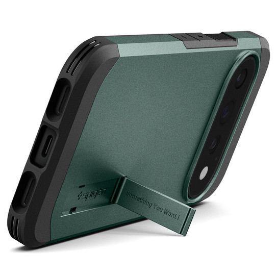 Spigen Tough Armor MagSafe Case Google Pixel 11 Pro - Abyss Green