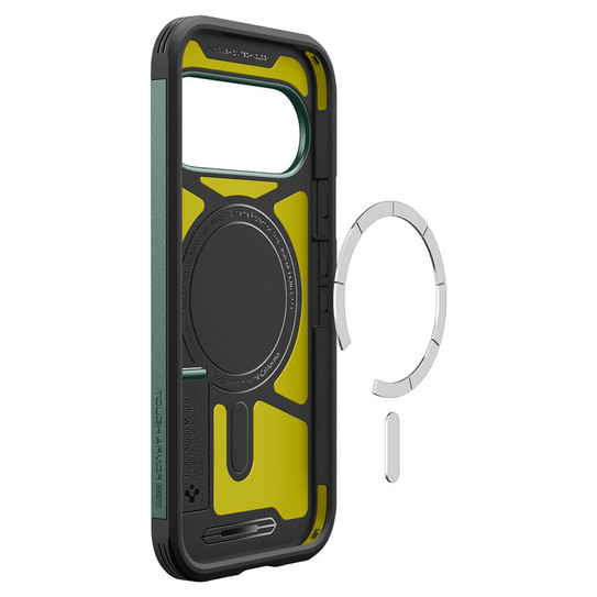 Spigen Tough Armor MagSafe Case Google Pixel 11 Pro - Abyss Green